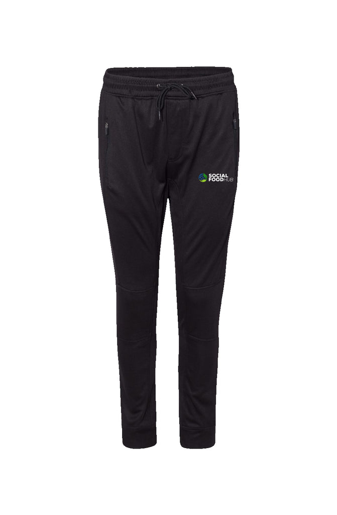 Men's Performance Fleece Joggers Black w/Logo