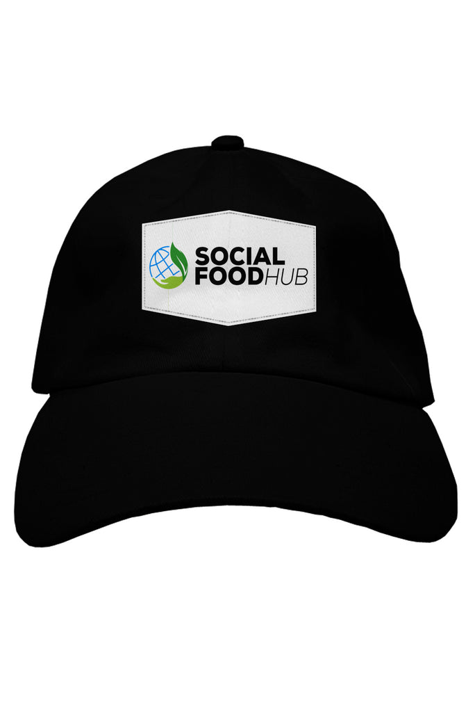 Black soft baseball cap w/Logo 