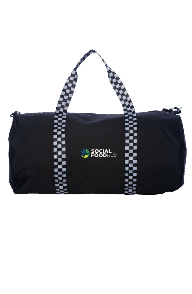 Black w/checker shoulder strap Day Trip Duffle 