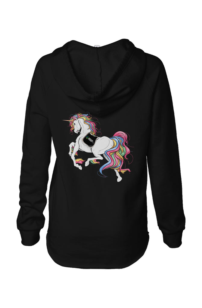 Women's Lightweight  hooded pullover Sweatshirt