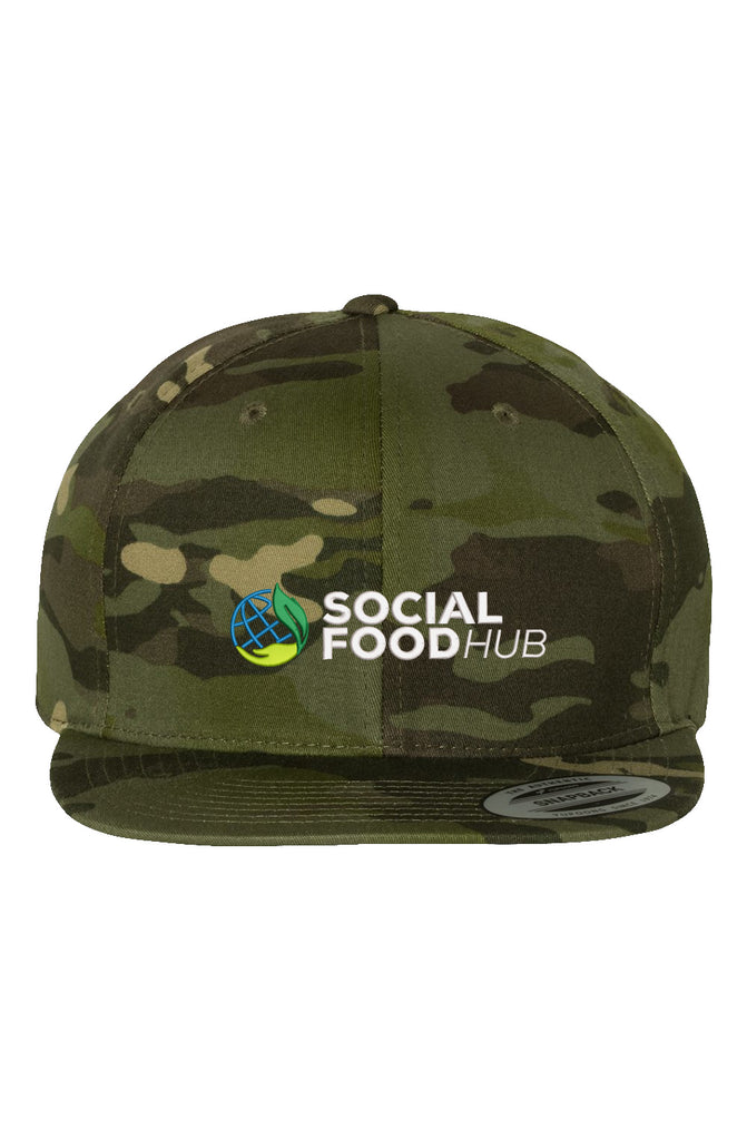 Multicam Tropic Camo Premium Snapback w/Logo