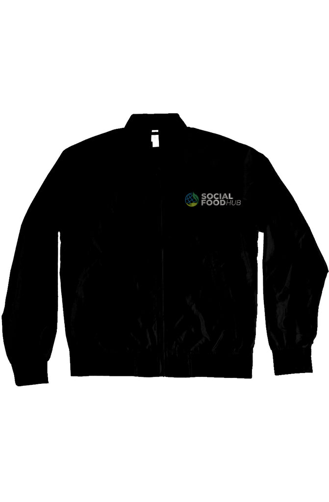 Adult Unisex-fit Lightweight Bomber Jacket black 